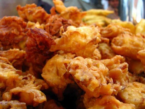 Batter fried vegetables (Pakoras)