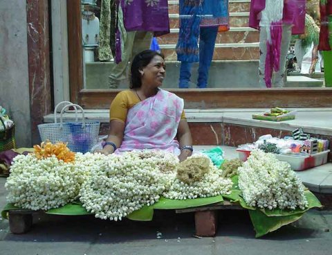 Jasmine flowers in Madras